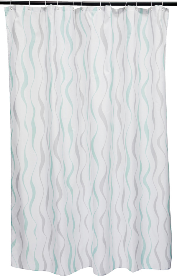 Bild 2 von IDEENWELT DUSCHVORHANG Rauten/ Bälle sortiert