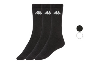 Kappa Damen/Herren Tennis-Socken, 3 Paar, mit Baumwolle