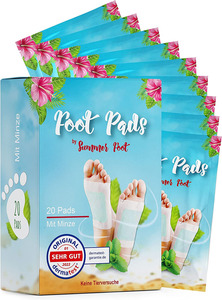 Summer Foot Vorteilspack: Relaxing Fußpads mit Minzöl