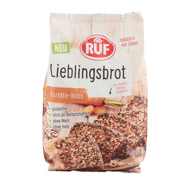 Bild 1 von RUF Lieblingsbrot Karotte-Nuss 600g