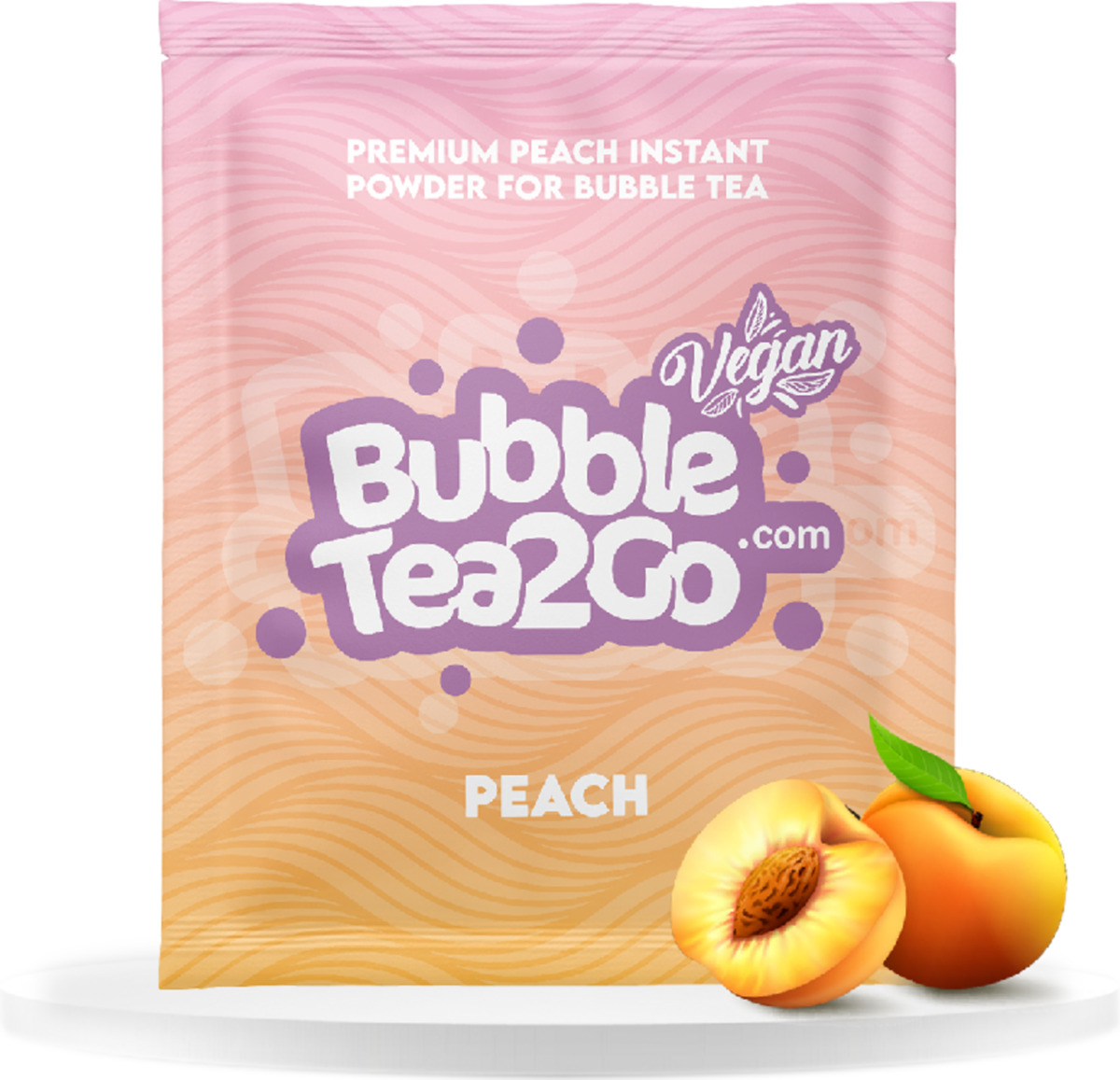 Bild 1 von BubbleTea2Go Premiun Instant Teepulver Peach, 5 g