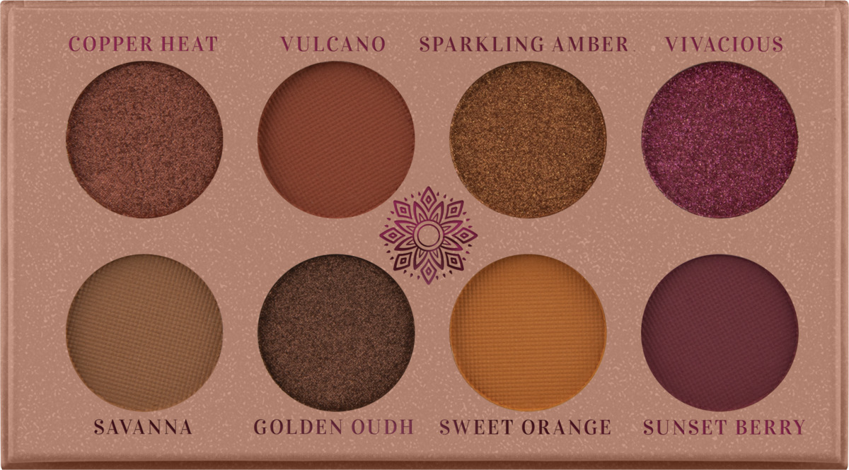 Bild 3 von Luvia Cosmetics Lidschattenpalette Sunset Nova, 5,9 g 8x 0,74 g
