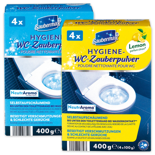 Bild 1 von Saubermax Hygiene-WC-Zauberpulver