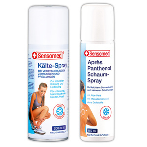 Sensomed Kältespray / Après Panthenol Schaum-Spray