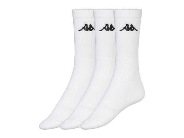Bild 4 von Kappa Damen/Herren Tennis-Socken, 3 Paar, mit Baumwolle