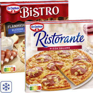 Dr. Oetker Ristorante Pizza, Piccola oder Bistro Flammkuchen