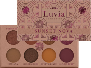 Luvia Cosmetics Lidschattenpalette Sunset Nova, 5,9 g 8x 0,74 g