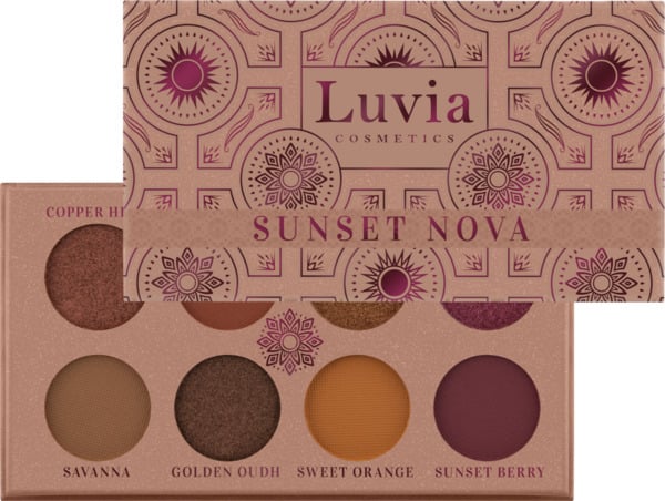 Bild 1 von Luvia Cosmetics Lidschattenpalette Sunset Nova, 5,9 g 8x 0,74 g