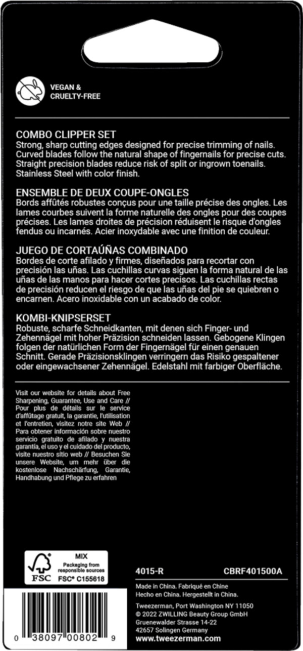 Bild 2 von Tweezerman Combo Clipper Set - Nagelknipser