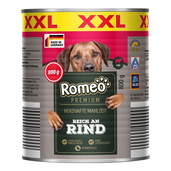 Bild 2 von ROMEO Premium-Hundenassfutter 800 g