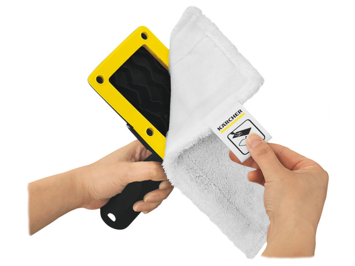 Bild 2 von Kärcher Dampfreiniger »KST 2 Upright EasyFix«, mit Stoffbezügen