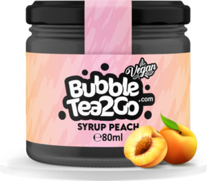 BubbleTea2Go Sirup Peach, 100 g