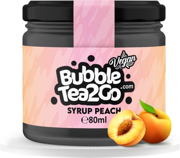 Bild 1 von BubbleTea2Go Sirup Peach, 100 g