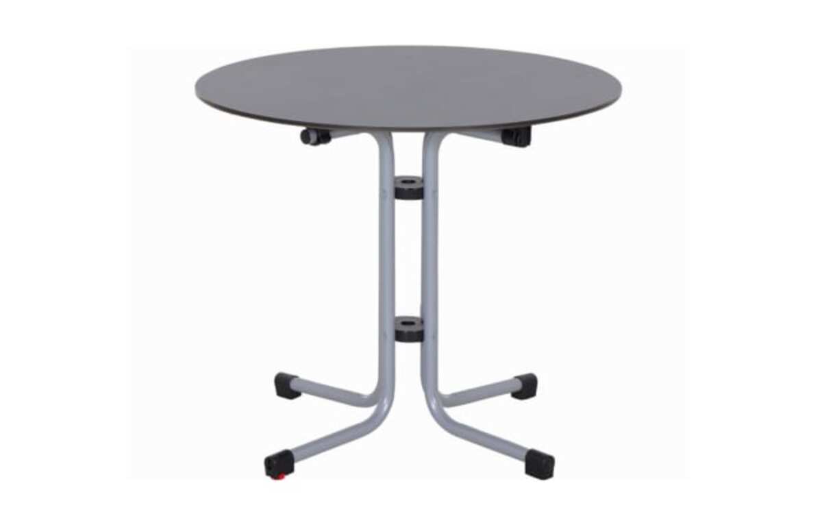 Bild 2 von Klapptisch Sola in silber, Durchmesser ca. 80 cm