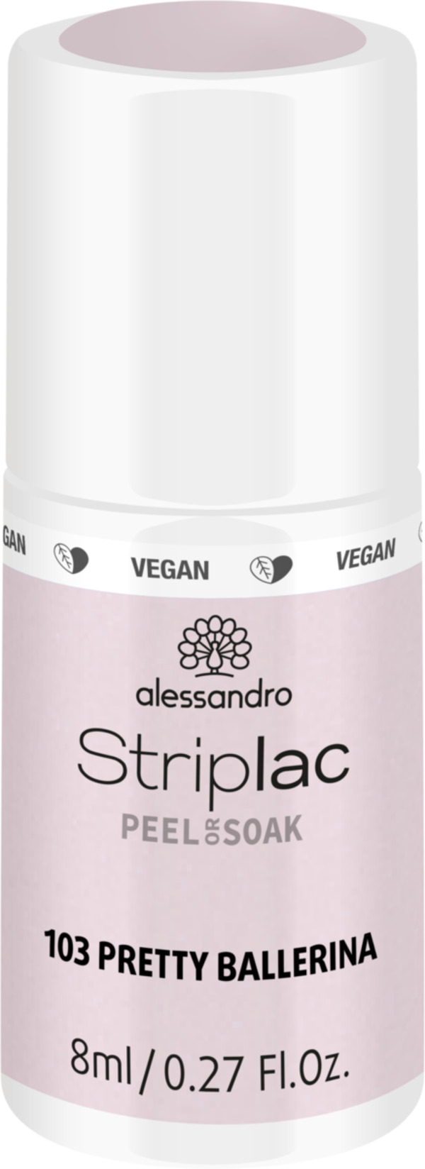 Bild 1 von Alessandro STRIPLAC PEEL OR SOAK PRETTY BALLERINA -VEGAN, 8 ml