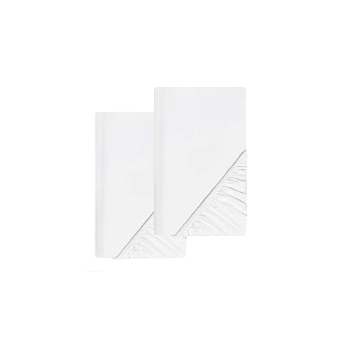 Bild 1 von SCHLAFWOHL BASIC Jersey Spannleintuch mit 25cm Steg • Spannbetttuch • Spannbettlaken • mit Anti-Rutsch Rundumgummi • Bettlaken Baumwolle mit 25cm Steg  • versch. Größen, Sets und Farben