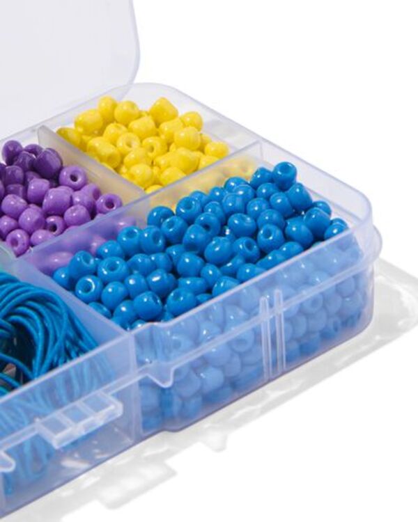 Bild 3 von Glasperlen, 135 g, helle Farben