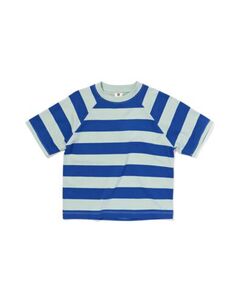 Kinder-Shirt, Streifen blau