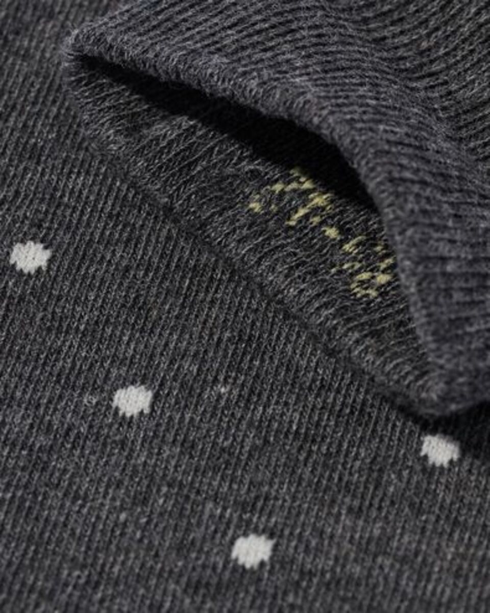 Bild 3 von Herren-Socken, mit Baumwollanteil, Punkte graumeliert