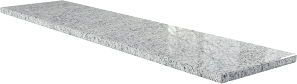 Bild 1 von Wigastone Granit-Fensterbank grau Forte 275 x 17,5 x 3 cm mit Wasserrille