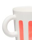 Bild 2 von Becher, 130 ml, Kombigeschirr, New Bone China, weiß-korallenrot