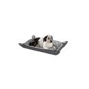 Bild 1 von KAHU® Hundebett I Hundedecke I für Hunde und Katzen I 2 in 1 Funktion I Beidseitig verwendbar I Ökotex zertifiziert I Pflegeleicht und Waschbar I 65 x 100 cm