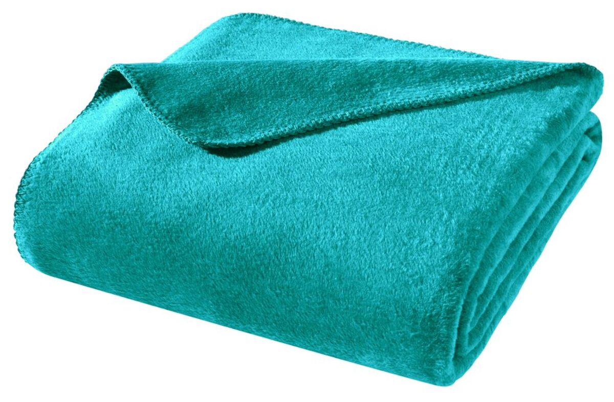 Bild 1 von WOHNWOHL® Baumwolldecke • Kuscheldecke 150x200cm • Tagesdecke • Sofadecke • Wohndecke • Sofaüberwurf • Fleecedecke • Couch-Decke • Überwurf • Ökotex Zertifizierte • versch. Fa