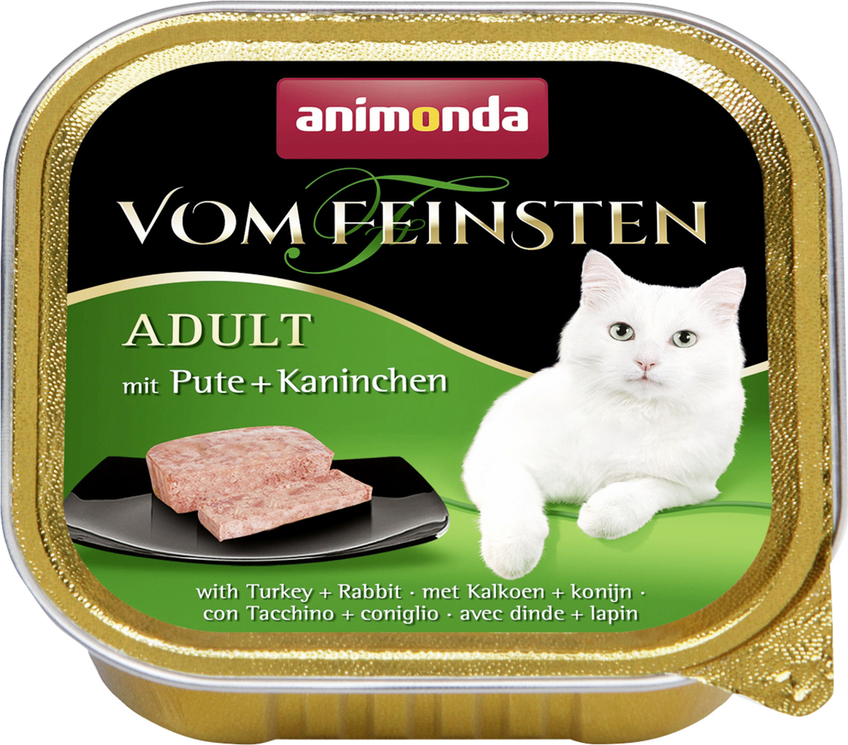 Bild 1 von Animonda Vom Feinsten Adult mit Pute + Kaninchen, 100 g