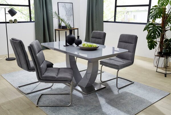 Bild 1 von Jockenhöfer Gruppe Esstisch Ulm, Hochglanz, mit Synchronauszug, Breite 160-200 cm