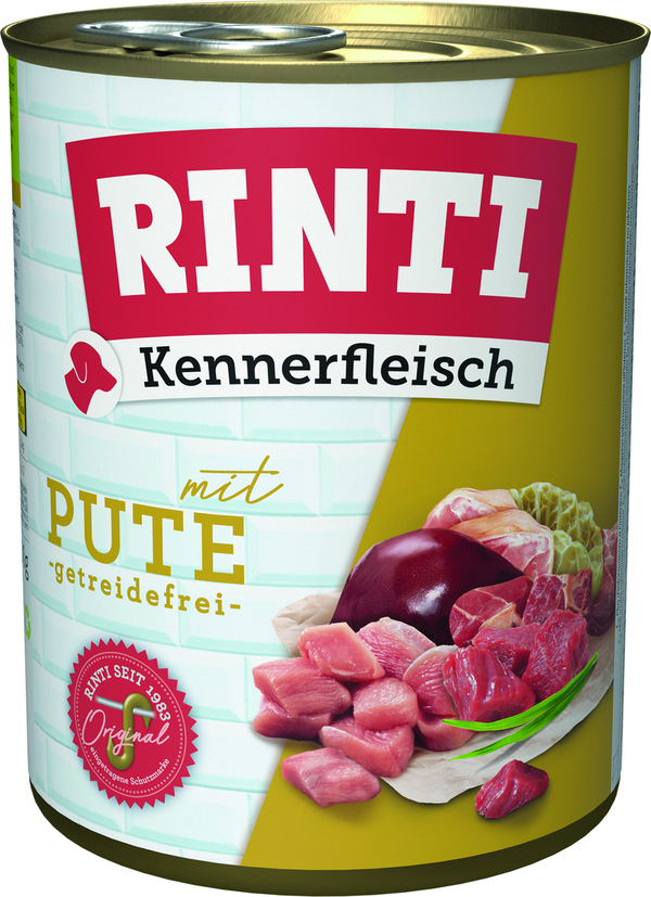 Bild 1 von Rinti Kennerfleisch Adult Pute 800 g bei Kartonabnahme