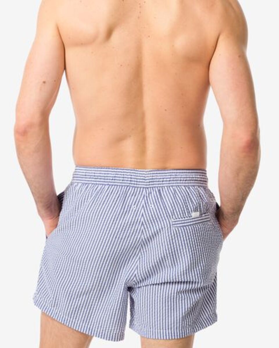 Bild 3 von Herren-Badehose, Streifen blau