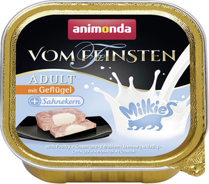 Animonda vom Feinsten Katzennassfutter mit Geflügel und Sahnekern, 100g