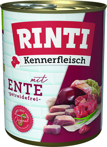 Rinti Kennerfleisch Adult Ente 800 g bei Kartonabnahme