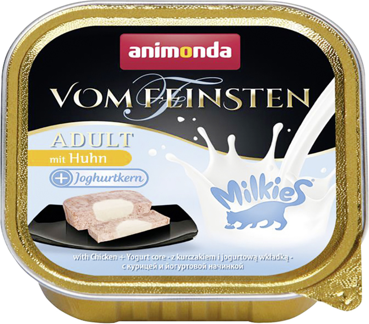 Bild 1 von Animonda vom Feinsten Katzennassfutter mit Huhn und Joghurtkern 100g