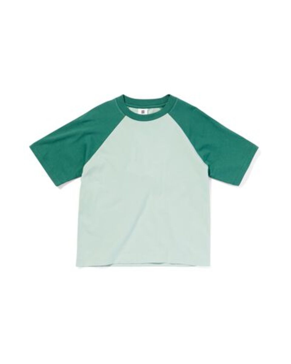 Bild 1 von Kindershirt mit Colourblocking-Design hellblau