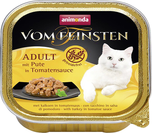 Animonda Vom Feinsten Adult Pute in Tomatensauce Katzenfutter 100 g