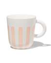 Bild 1 von Becher, 280 ml, Kombigeschirr, New Bone China, weiß-rosa