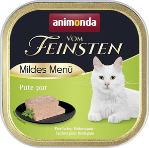 Vom Feinsten Katzennassfutter Mildes Menü Pute pur, 100g