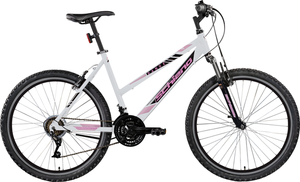 Schiano Alu Mountainbike 26 Zoll RH 48cm 18-Gang weiß pink