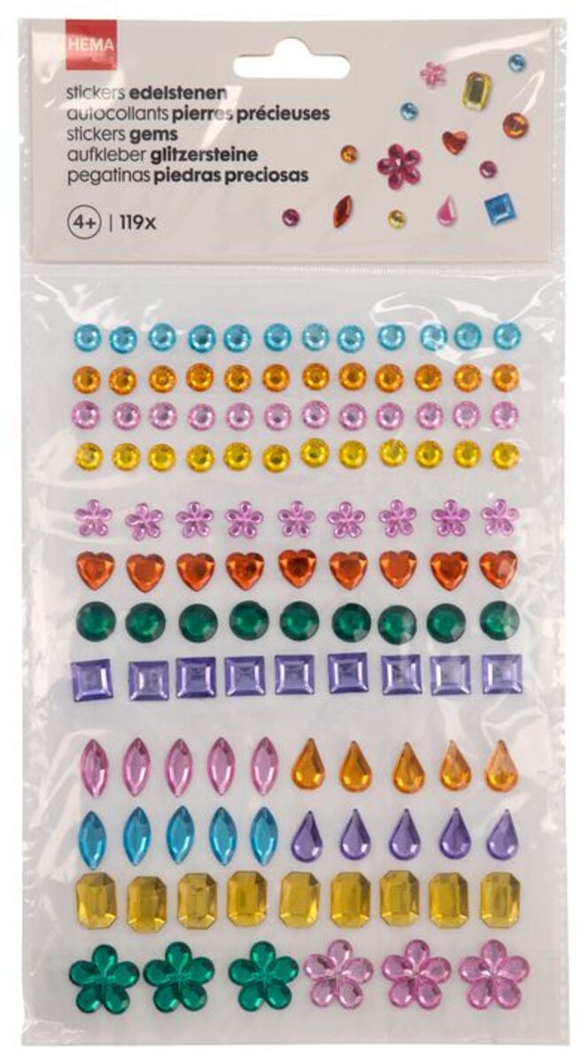 Bild 3 von 119er-Pack Edelstein-Aufkleber