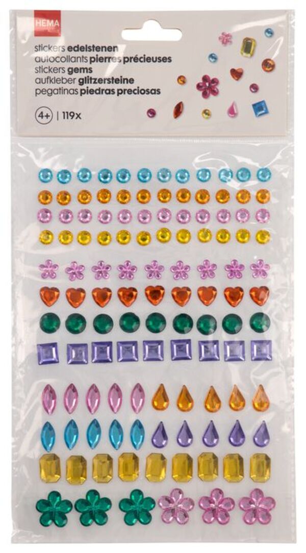 Bild 3 von 119er-Pack Edelstein-Aufkleber