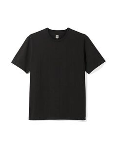 Herren-T-Shirt, Relaxed Fit schwarz