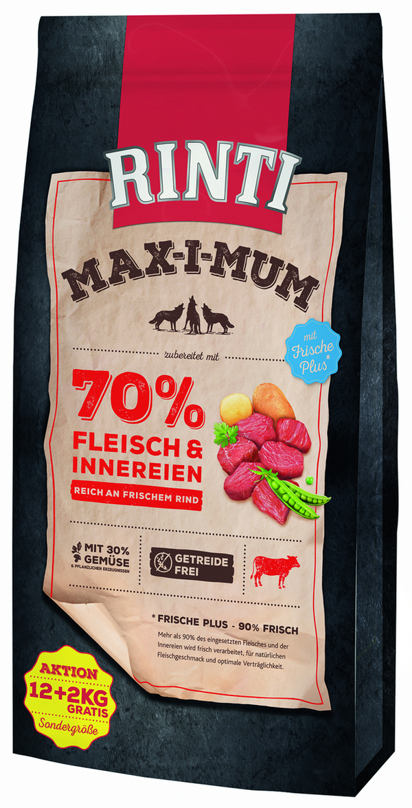 Bild 1 von Rinti MAX-I-MUM Rind 12 + 2 kg