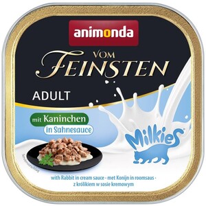 Animonda vom Feinsten Katzennassfutter Kaninchen in Sahnesauce, 100g