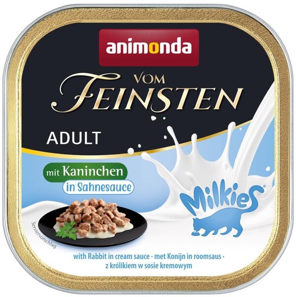 Bild 1 von Animonda vom Feinsten Katzennassfutter Kaninchen in Sahnesauce, 100g