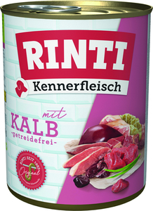 Rinti Kennerfleisch Adult Kalb 800 g bei Kartonabnahme