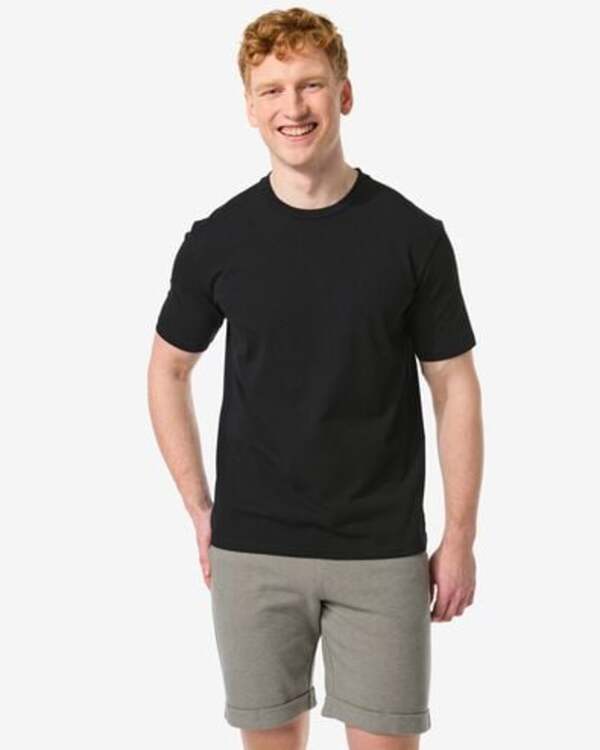 Bild 1 von Herren-T-Shirt, Relaxed Fit schwarz