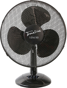 TrendLine Tischventilator 43 cm schwarz