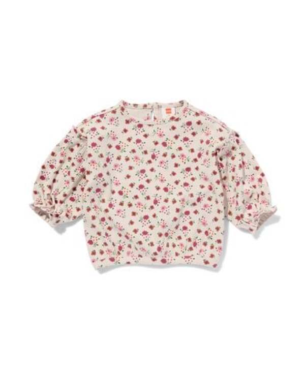 Bild 1 von Baby-Shirt, gerippt, Blumen ecru