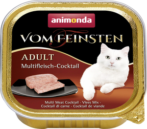 Animonda Vom Feinsten Adult Katzennassfutter Multi-Fleischcocktail, 100 g